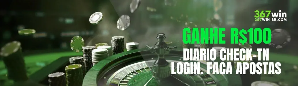 367WIN Promoções banner